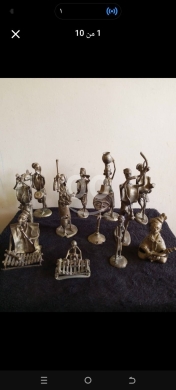 Antiques & Collectibles in Tripoli - ١٢ تحفة برونز أفريقي أنتيك شغل يدوي كتير قديم تشكيلة مميزة يندر وجودها