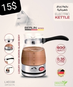 ركوة زجاج كهربائية