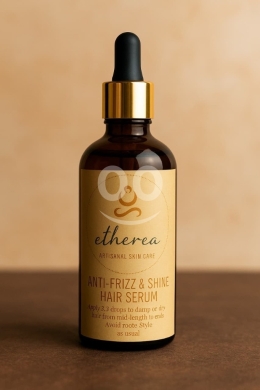Health & Beauty in Biaqout - سيروم إيثيريا لمكافحة التجعيد ولمعان الشعر 100 مل | 100ml Etherea Anti-Frizz & Shine Hair Serum