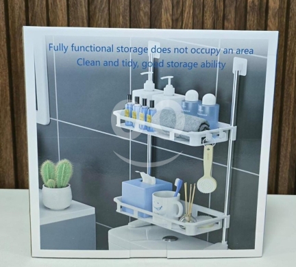 Autres biens dans Saïda - ستاند تنظيم الحمام والمطبخ متعدد الاستخدامات رفوف بلاستيك | Multi-use 2-Tier Plastic Organizer Rack