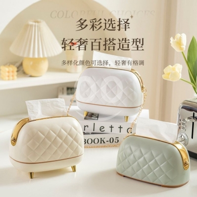 Other home furniture dans Saïda - علبة محارم بلاستيكية بتصميم حقيبة يد أنيقة | Elegant Handbag Design Plastic Tissue Box