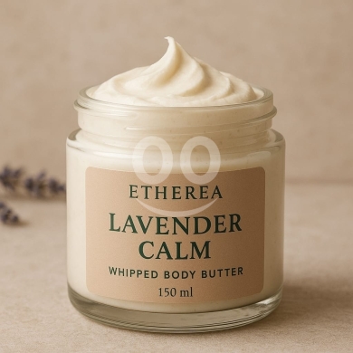 Health & Beauty in Biaqout - زبدة الجسم اللافندر المخفوقة للاسترخاء والترطيب | Lavender Whipped Body Butter for Relaxation