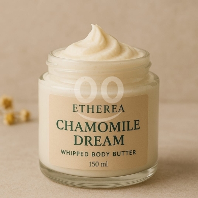 Health & Beauty in Biaqout - زبدة الجسم بالبابونج والفانيليا لتهدئة وترطيب البشرة | Chamomile & Vanilla Whipped Body Butter