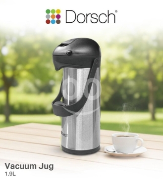 Kitchen appliances dans Beyrouth - دلة دورش الحرارية 1.9 ليتر ستانلس ستيل - 26$ | Dorsch 1.9L Stainless Steel Vacuum Jug - $26