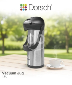 دلة دورش الحرارية 1.9 ليتر ستانلس ستيل - 26$ | Dorsch 1.9L Stainless Steel Vacuum Jug - $26