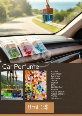 Maison & Jardin dans Aley - معطر سيارة أورو 8 مل معلق روائح متنوعة 3$ | Oro Hanging Car Perfume 8ml Assorted Scents 3$