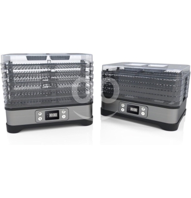 ??HEINRICH´S Vegetable And Fruit Food Dehydrator (HDR 8502) Grey (250W)-جفافة فواكه — 6