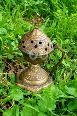 Antiques & Collectibles dans Batroun - مبخرة نحاس كنسية قديمة مزخرفة | Antique Decorative Brass Church Censer