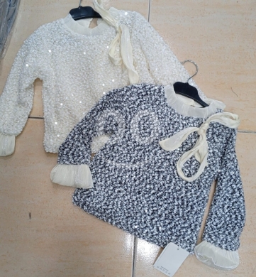 Clothes, Footwear & Accessories in Jeb Jenine - سويت شيرت "أومبري" بناتي أنيق مع تطريز قلب | Elegant Girls&#039; Ombr&eacute; Sweatshirt with Heart Embroidery
