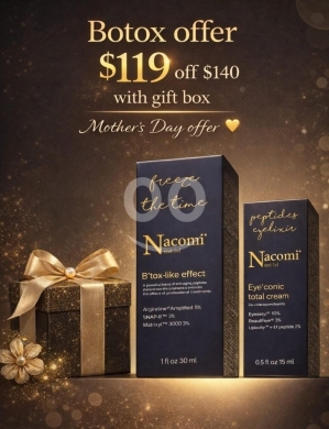 Santé & Beauté dans Baakline - طقم Nacomi لعلاج التجاعيد وعيد الأم بـتأثير البوتوكس | Nacomi B&#039;tox-Like Effect Mother&#039;s Day Set