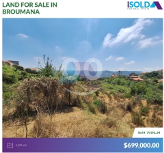 2107m2 Prime land+mountain view 4sale in Ouyoun Broumana - عيون برماناJY19L64