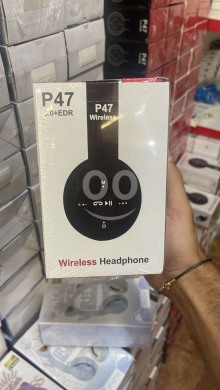 Mobile accessories dans Mejdlaya - سماعات الرأس اللاسلكية P47 بتصميم عصري | P47 Wireless Headphones with Modern Multi-functional Design