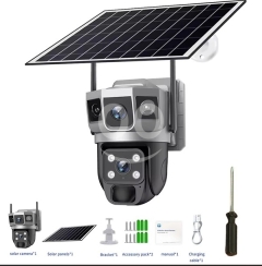 Solar Wireless Security Camera 360° PTZ