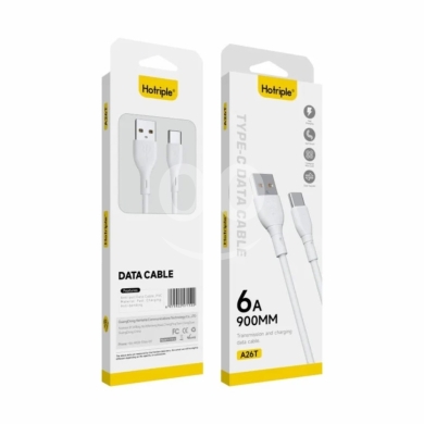 Mobile accessories in Sebline - كابل شحن ونقل بيانات سريع 6A من Hotriple لجميع الهواتف | Hotriple 6A Fast Data & Charging Cable