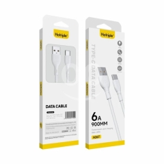 كابل شحن ونقل بيانات سريع 6A من Hotriple لجميع الهواتف | Hotriple 6A Fast Data & Charging Cable