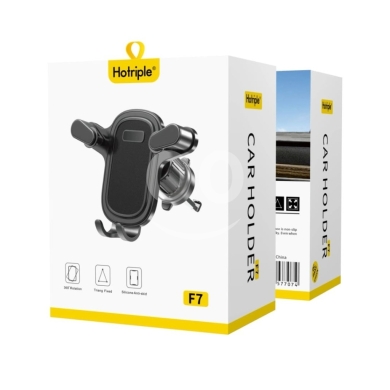 Mobile accessories in Sebline - حامل هاتف للسيارة Hotriple F7 بتصميم ثابت وحماية من الانزلاق | Hotriple F7 Secure Car Phone Holder