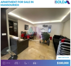 160m2 apartment+terrace 4sale in Mansourieh - شقة للبيع في المنصوريةJA77A531