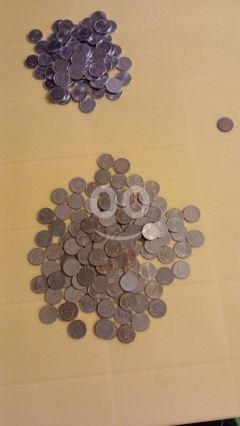 مجموعة عملات لبنانية معدنية قديمة (فئة 500 و250 ليرة) | Vintage Lebanese Coin Collection