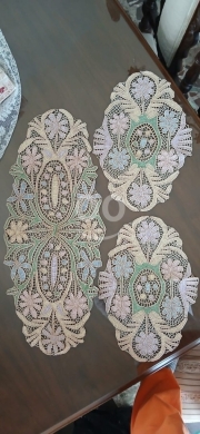 Antiques & Collectibles dans Beyrouth - طقم ميلان شغل إيد "راهبات" أثري ونادر | Exquisite Antique Handmade Milanese Lace Set