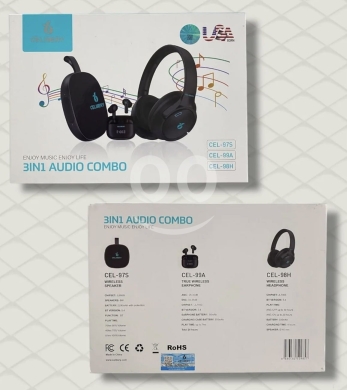 CELIBERY 3-in-1 Audio Combo — 2