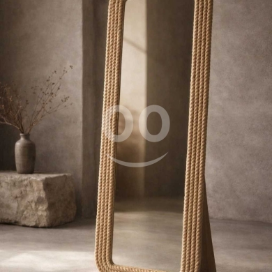 Other home furniture dans Mina - مرآة خشبية طويلة مع ستاند 150*50 سم - 75 دولار | Wooden Floor Mirror with Stand 150x50cm - $75