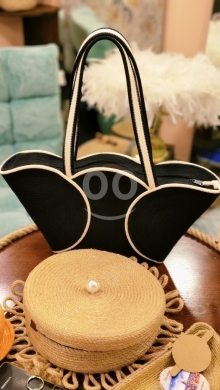 Clothes, Footwear & Accessories in Mina - حقيبة يد قطنية يدوية الصنع مقاس كبير - 45 دولار | Large Handmade Cotton Rope Tote Bag with Zipper