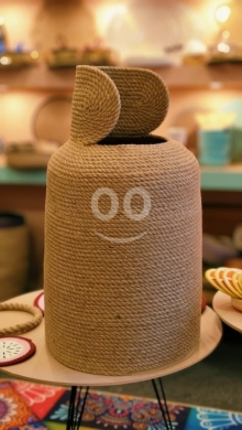 Other home furniture dans Mina - غطاء جرة غاز من حبال الخيش الطبيعي 8 ملم - 35 دولار | Natural Jute Rope Gas Cylinder Cover 8mm - $35