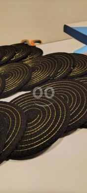 Other home furniture dans Mina - قواعد أكواب (كوستر) يدوية الصنع - 2 دولار | Handmade Rope Coasters - $2