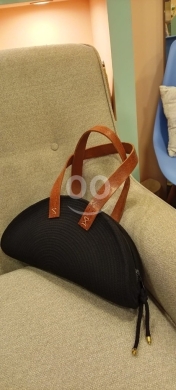Clothes, Footwear & Accessories in Mina - Bag made with cotton rope and very high quality of leather Dimensions:38cm 40$