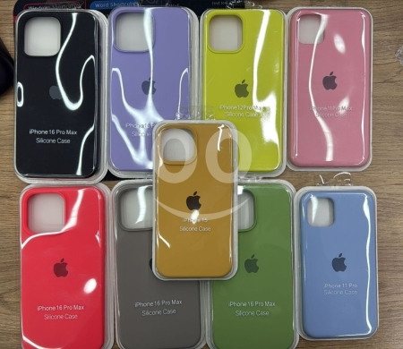 Mobile accessories in Saida - غلافات حماية سيليكون أصلية لهواتف آيفون 11 إلى 16 برو ماكس - صيدا | iPhone Silicone Cases