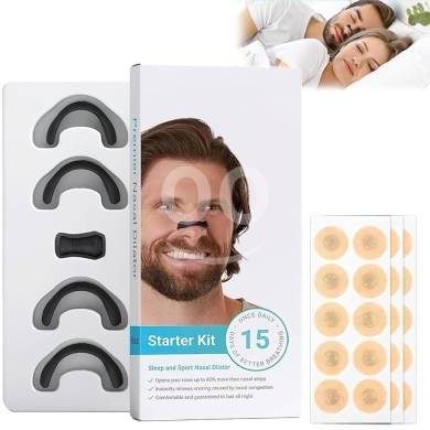 Santé & Beauté dans Achrafieh - موسع أنفي للنوم والرياضة - مجموعة المبتدئين 15 قطعة | Nasal Dilator Sleep & Sport Starter Kit