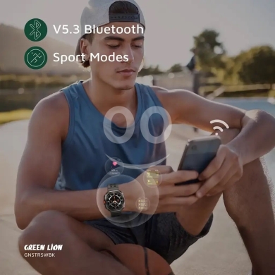 Green lion smart watch — 3