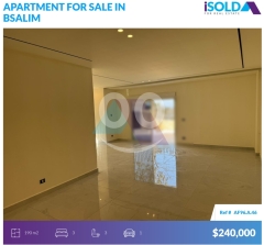 150m2 apartment+Sea view+Garden 4sale in Bsalim - شقة للبيع في بصاليمAF96A46