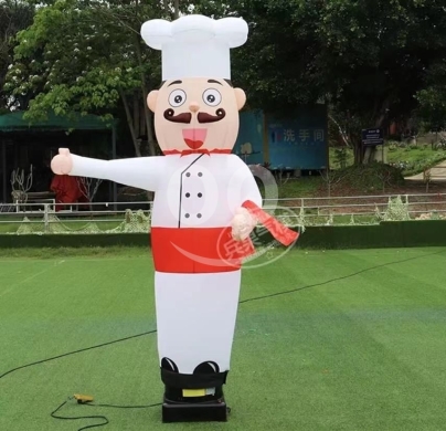 Entertainment in Bakhoun - مجسمات إعلانية هوائية (شيف وبيكاتشو) لجذب الأنظار للمطاعم والمهرجانات| Inflatable Advertising Figure