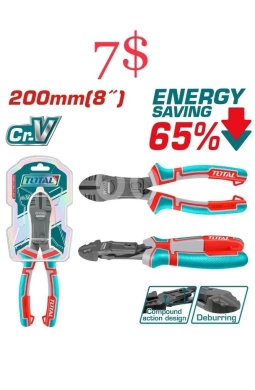 أدوات ومعدات منزلية في طرابلس - بانسة توفير طاقة 8 إنش من TOTAL بسعر 7$ | TOTAL 8" Energy Saving Combination Pliers for 7$