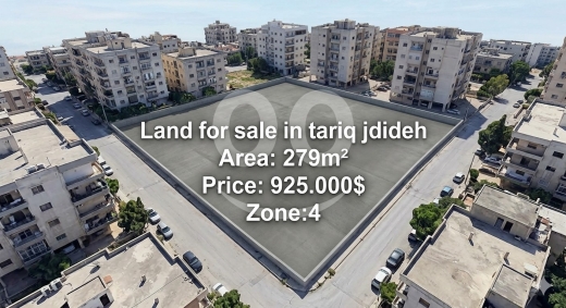 Lands for sale in Ras-Beyrouth - أرض استثمارية للبيع في الطريق الجديدة - شارع حمد | Investment Land for Sale in Tarik El Jdideh