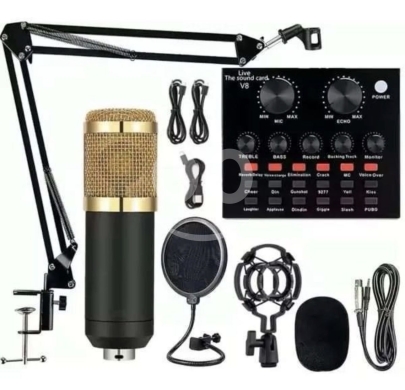 استوديو تسجيل متكامل: ميكروفون مكثف (Condenser) مع ميكسر احترافي | Professional Recording… — 2