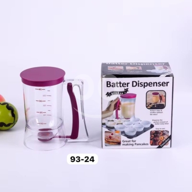 Other home appliances in Loussiya - إبريق صب وتوزيع عيار الخليط للبان كيك والوافل بلاسيتك سميك | Manual Batter Dispenser for Pancakes
