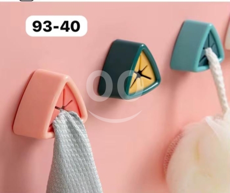 أثاث منزلي آخر في Loussiya - تعليقة مناشف صغيرة سيليكون لاصق متين ألوان متنوعة | Adhesive Silicone Mini Towel Hook Holder Strong
