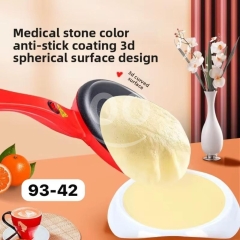ماكينة تحضير الكريب والخبز الكهربائية غير لاصقة مع صحن إضافي | Electric Crepe & Pancake Maker