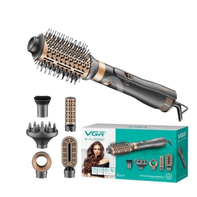 Other electronics in Tripoli - مصفف شعر VGR V-491 6 في 1 بقوة 1000 واط لتسريحات احترافية | VGR V-491 6-in-1 Hair Styler 1000W