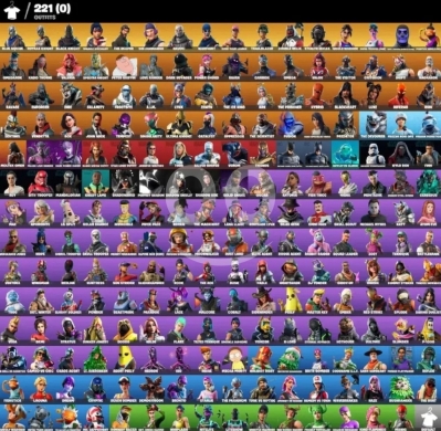 Gaming Console & Accessories in Abbassiyeh - OG Fortnite Account - Black Knight, Reaper, Double Helix + 200+ Skins!