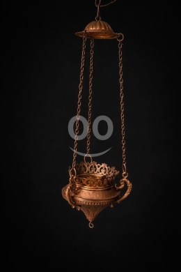 Antiques & Collectibles dans Batroun - مبخرة نحاسية أنتيك معلقة بتصميم ملكي مزخرف | Antique Hanging Brass Incense Burner