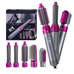 مصفف الشعر KZ-194 المتطور (5 في 1) - تجفيف وتمليس وتجعيد | KZ-194 Hot Air Styler & Hair Machine