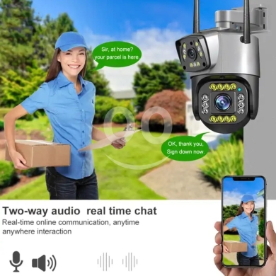 كاميرا مراقبة ذكية لاسلكية مع خاصية الرؤية الليلية واستشعار الحركة | Smart Wireless Secur… — 4
