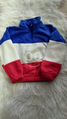 Clothes, Footwear & Accessories in Beirut City - كنزة صوفية ولادي ملونة بسحاب ياقة لعمر 5-10 سنوات | Multi-Color Boy&#039;s Quarter-Zip Fleece Sweater