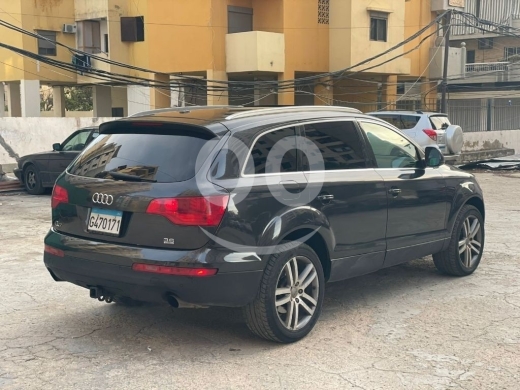 أودي في Qobbeh - أودي Q7 موديل 2007 بحالة الوكالة في طرابلس | Audi Q7 2007 Original Condition in Tripoli