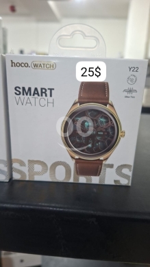 Smart Watches في مدينة بيروت - ساعة هوكو Y22 الذكية تصميم دائري فخم ونحيف جداً | Hoco Y22 Smart Watch Ultra Thin Round Design