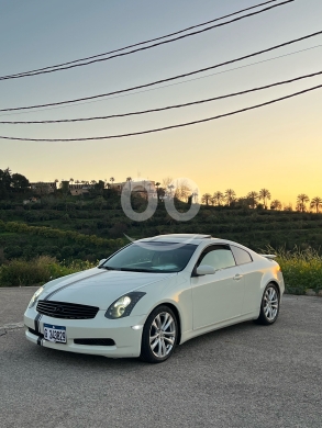 Infiniti in Kfar Jarra - إنفينيتي G35 كوبيه موديل 2004 رياضية بحالة ممتازة | 2004 Infiniti G35 Coupe - Sporty White Edition