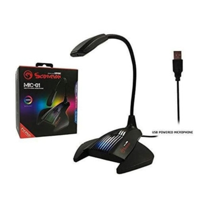 Computers Parts & Software Accessories in Bouchrieh - Scorpion RGB USB Gaming Microphone MIC-01